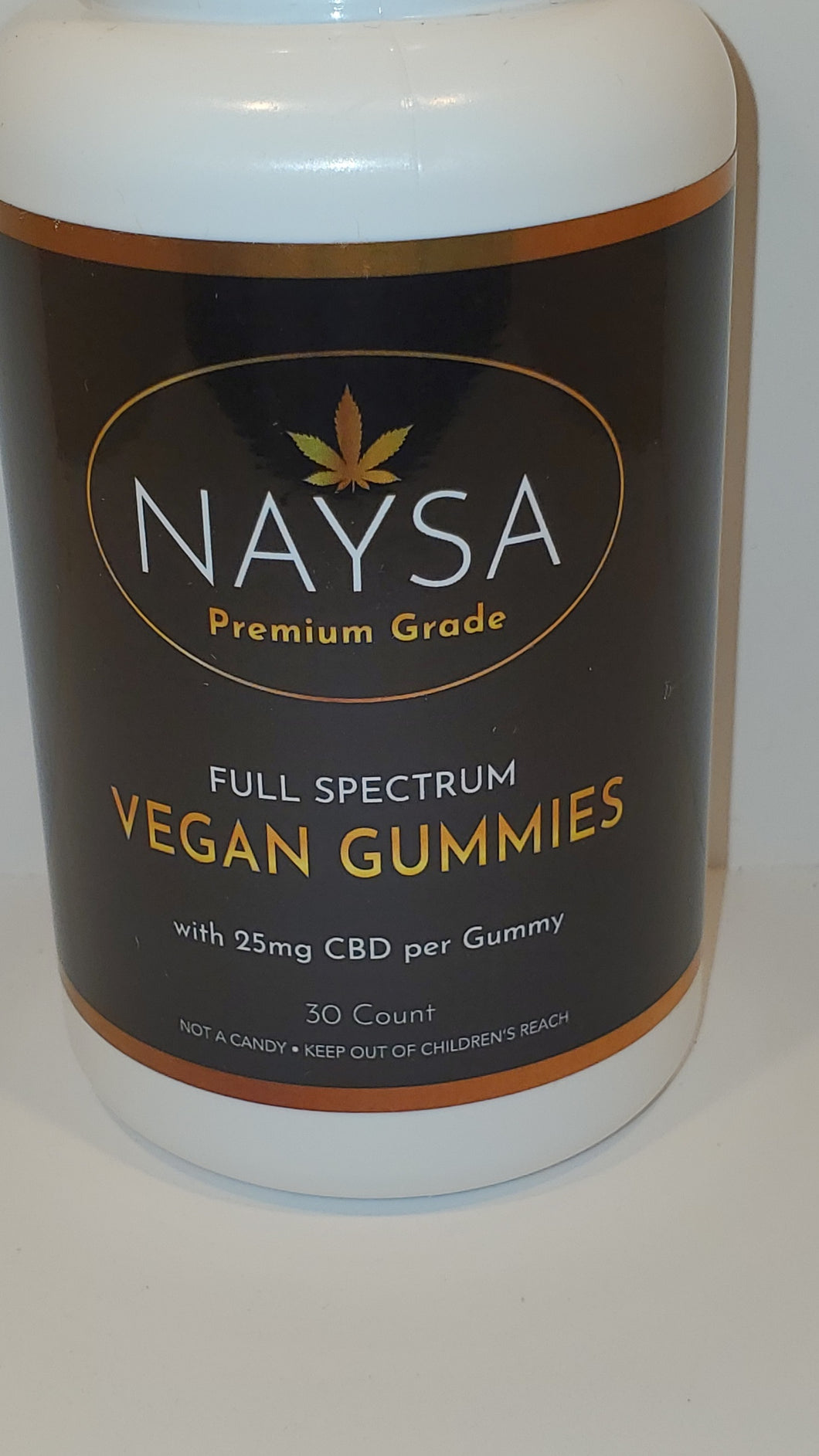 Vegan Gummies with 25mg CBD 30 ct. (Full Spectrum)