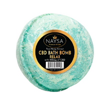 Load image into Gallery viewer, NAYSA CBD 100mg RELAX Bath Bomb
