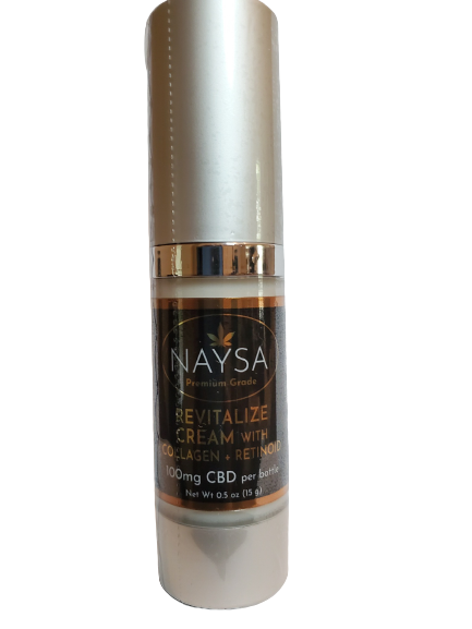 NAYSA Revitalizing Cream with Collagen Retinol 100Mg CBD