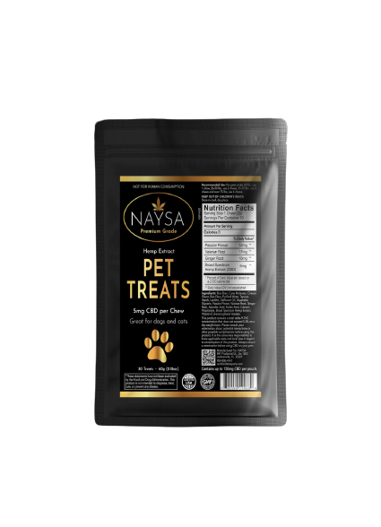 Naysa CBD Dog Treats 5mg - 30 count