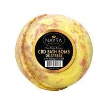 Load image into Gallery viewer, NAYSA CBD 100mg De-stress Bath Bomb
