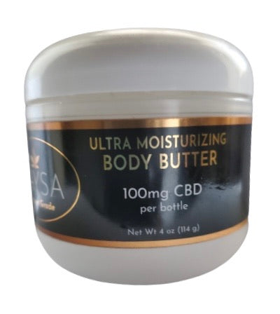 NAYSA ULTRA MOISTURIZING BODY BUTTER WITH 100MG CBD